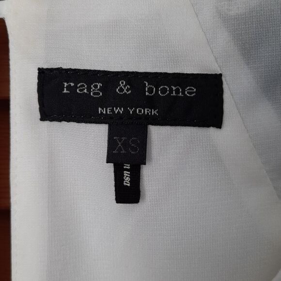 Rag & Bones Black & White Sleeveless  Top Tunic Size XS - Picture 2 of 3